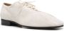 LEMAIRE squared canvas derby shoes White - Thumbnail 2