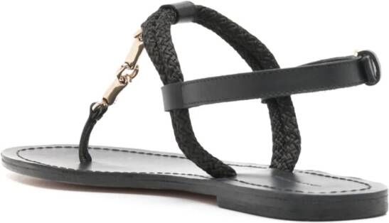 Lenny Niemeyer horsebit-detail leather sandals Black