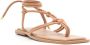 Lenny Niemeyer knot-detailing leather sandals Neutrals - Thumbnail 1