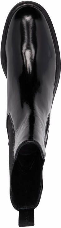Levi's Lenna glossy sneakers Black