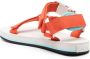 Levi's Tahoe side logo-patch sandals Orange - Thumbnail 13