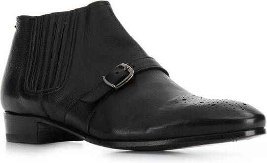 Lidfort 200 buckled ankle boots Black
