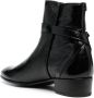 Lidfort 35mm patent leather ankle boots Black - Thumbnail 3