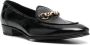 Lidfort chain-trim leather loafers Black - Thumbnail 2