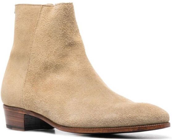 Lidfort almond-toe ankle boots Neutrals