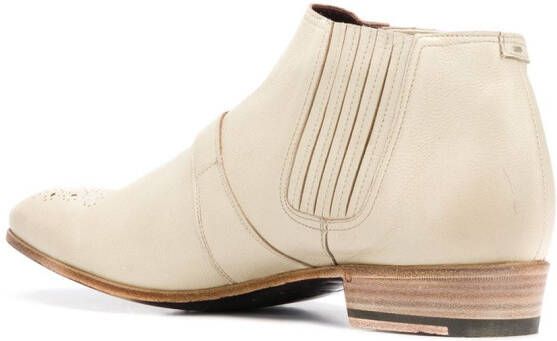 Lidfort buckle detail chelsea boots Neutrals