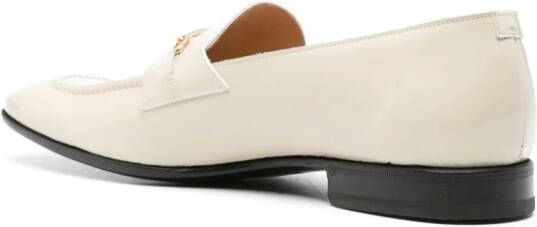 Lidfort horsebit leather loafers Neutrals