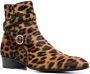 Lidfort leopard-print ankle boots Brown - Thumbnail 2