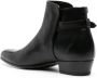 Lidfort pointed-toe buckled leather boots Black - Thumbnail 3