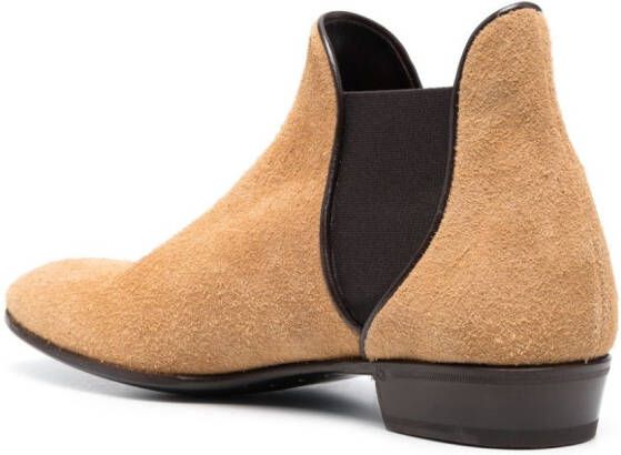 Lidfort suede ankle boots Brown
