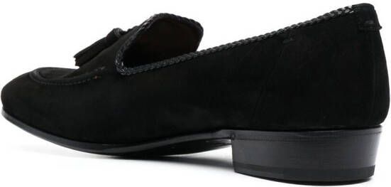 Lidfort tassel detail loafers Black