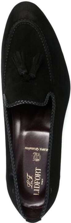 Lidfort tassel detail loafers Black