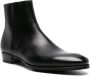 Lidfort zip-up leather ankle boots Black - Thumbnail 2