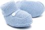 Little Bear slip-on knitted slippers Blue - Thumbnail 2
