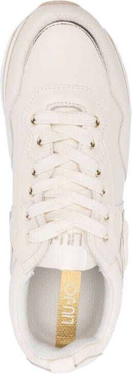 LIU JO 40mm chunky lace-up sneakers Neutrals