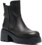 LIU JO 70mm Carrie leather ankle-boots Black - Thumbnail 2