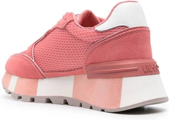 LIU JO Amazing 25 flatform sneakers Pink