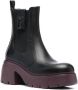 LIU JO Carrie leather ankle boots Black - Thumbnail 2