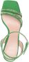 LIU JO crystal-embellished leather sandals Green - Thumbnail 4