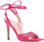 LIU JO crystal-embellished sandals Pink - Thumbnail 2