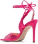 LIU JO crystal-embellished sandals Pink - Thumbnail 3
