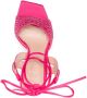 LIU JO crystal-embellished sandals Pink - Thumbnail 4