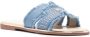 LIU JO denim flat sandals Blue - Thumbnail 2