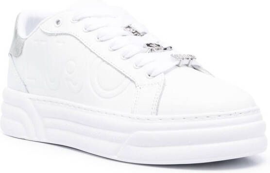 LIU JO jewel-detailed sneakers White