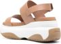 LIU JO June open-toe sandals Brown - Thumbnail 3