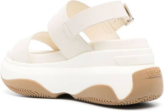 LIU JO June open-toe sandals White