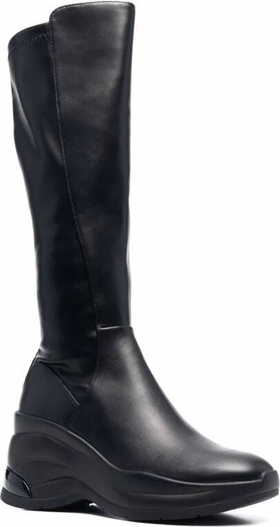 LIU JO Karlie chunky sole boots Black