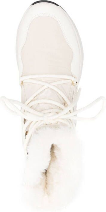 LIU JO Lily lace-up ankle boots Neutrals
