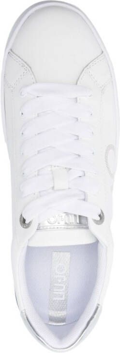 LIU JO logo-print lace-up sneakers White