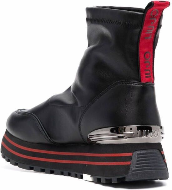 LIU JO Max Wonder 10 ankle boots Black