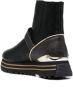LIU JO Maxi Wonder leather ankle boots Black - Thumbnail 3