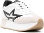 LIU JO panelled flatform sneakers White - Thumbnail 2