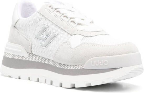 LIU JO panelled low-top sneakers White