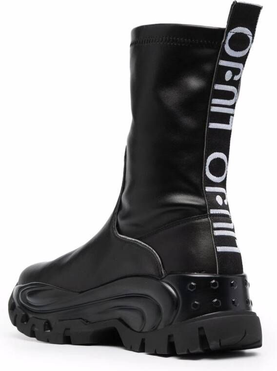 LIU JO Wave 16 chunky boots Black