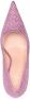 LIU JO x Leonie Hanne crystal-embellished pointed-toe pumps Purple - Thumbnail 4