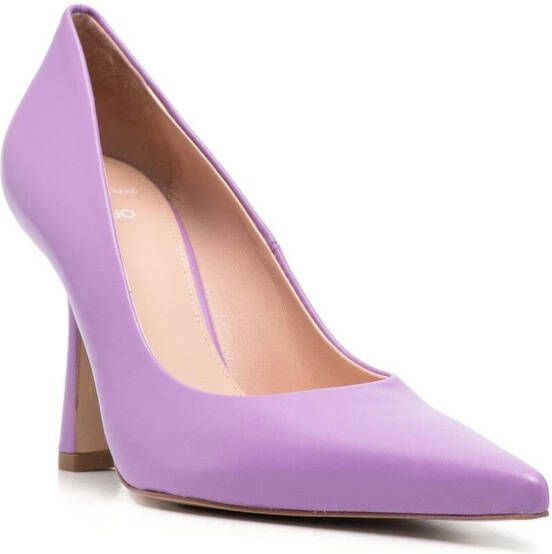 LIU JO x Leonie Hanne pointed-toe pumps Purple