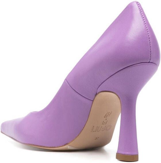 LIU JO x Leonie Hanne pointed-toe pumps Purple