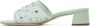Loeffler Randall Brooke Seafoam 38mm crystal mules Green - Thumbnail 5