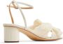 Loeffler Randall Dahlia 50mm pleated bow sandals Neutrals - Thumbnail 3