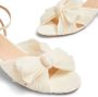 Loeffler Randall Dahlia 50mm pleated bow sandals Neutrals - Thumbnail 4