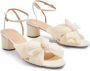 Loeffler Randall Dahlia 50mm pleated bow sandals Neutrals - Thumbnail 5