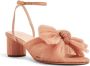 Loeffler Randall Dahlia 50mm plissé bow sandals Neutrals - Thumbnail 2