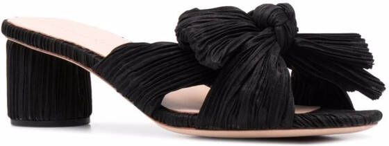 Loeffler Randall Emilia 60mm knotted sandals Black