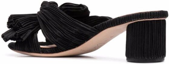 Loeffler Randall Emilia 60mm knotted sandals Black