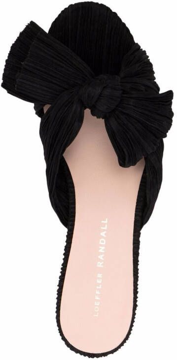 Loeffler Randall Emilia 60mm knotted sandals Black