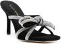 Loeffler Randall Margi crystal-embellished sandals Black - Thumbnail 2